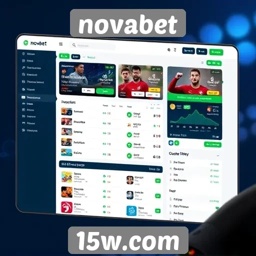 Novidades na interface do Novabet melhoram experiência do usuário